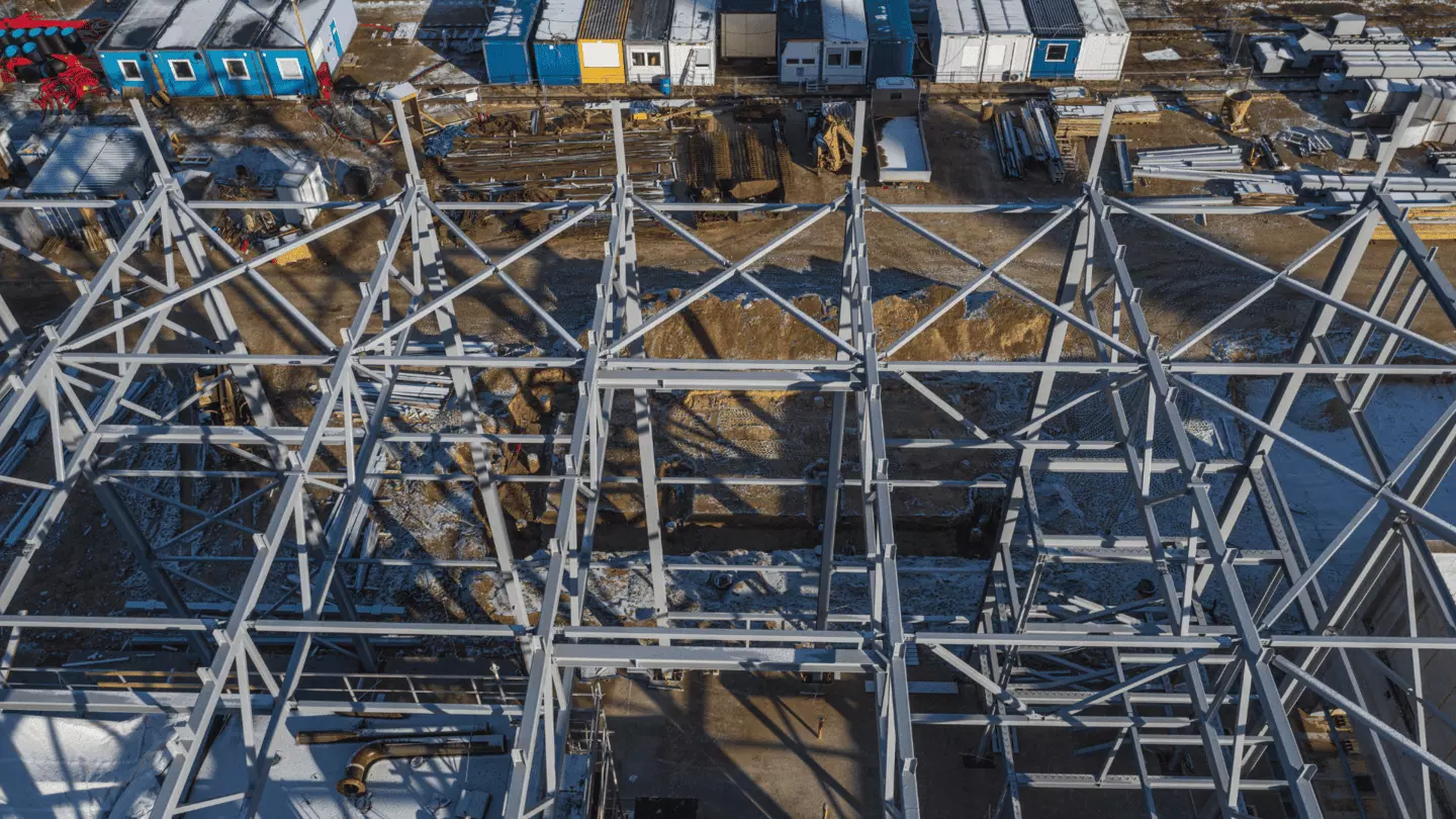 inspection par drone chantier à Angers